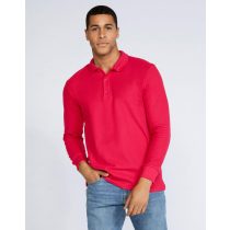 Premium Cotton Adult Double Piqué Polo LS