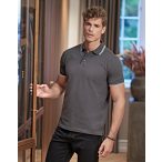 Luxury Stripe Stretch Polo