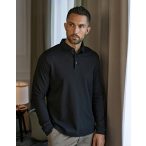 Pima Cotton Long Sleeve Polo