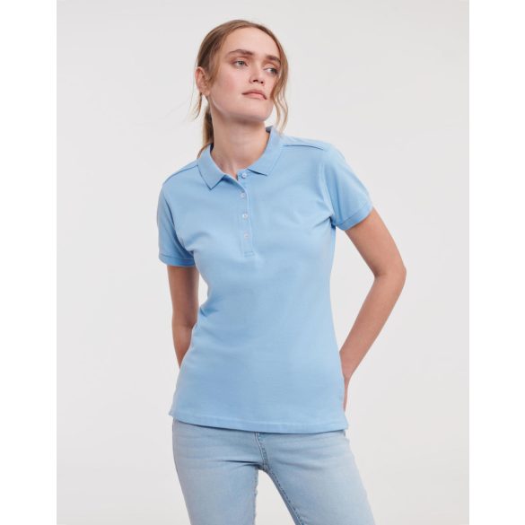 Ladies' Fitted Stretch Polo