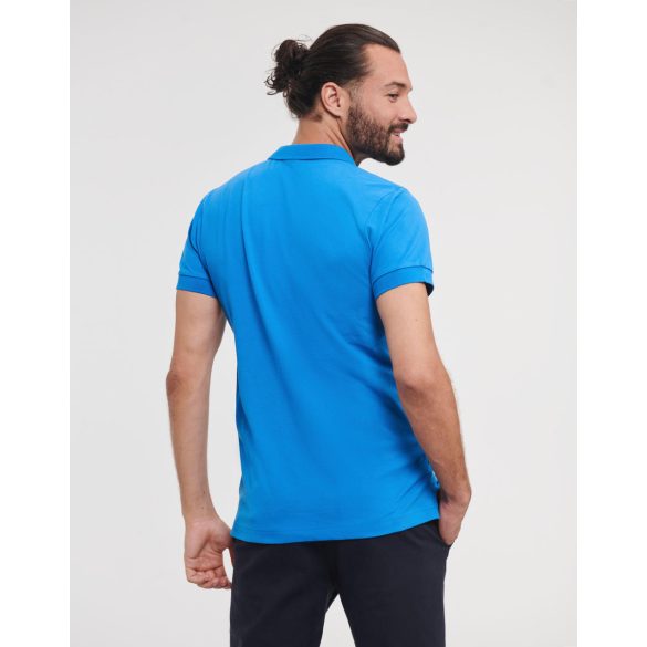 Men's Fitted Stretch Polo
