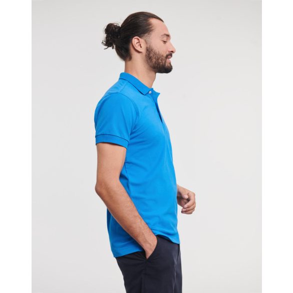 Men's Fitted Stretch Polo