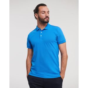 Men's Fitted Stretch Polo