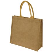 Short Handled Jute Shopper Bag