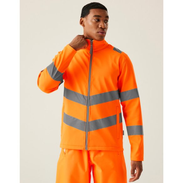 Pro Hi-Vis Ablaze Softshell