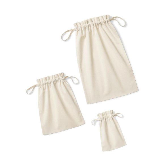 Organic Cotton Drawcord Bag