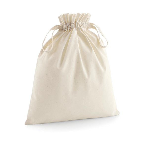 Organic Cotton Drawcord Bag