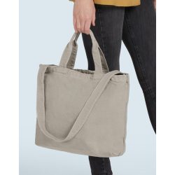 Zipped Canvas Shopper