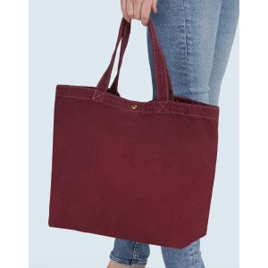 Large Canvas Shopper