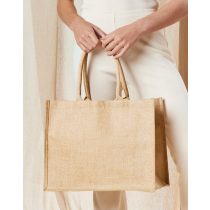 Shimmer Jute Shopper