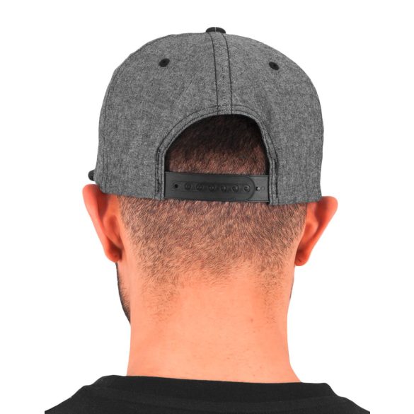 Chambray-Suede Snapback