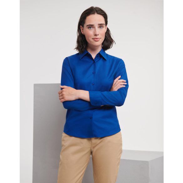 Ladies' Classic Oxford Shirt LS