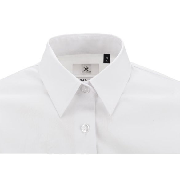 Black Tie SSL/women Poplin Shirt 