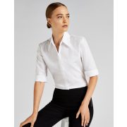 Women's Tailored Fit Continental Blouse 3/4 Sleeve
