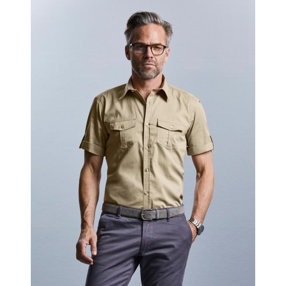 Men's Roll Sleeve Shirt