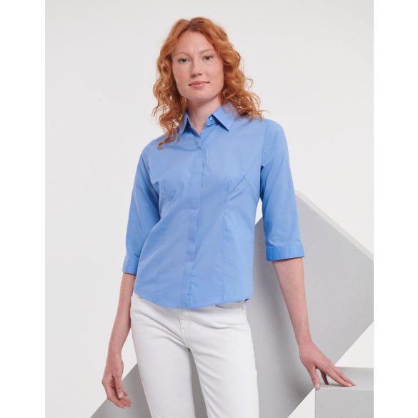 3/4 sleeve Poplin Shirt