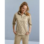 Ladies' Roll 3/4 Sleeve Shirt