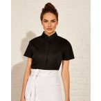 Women's Tailored Fit Mandarin Collar SSL