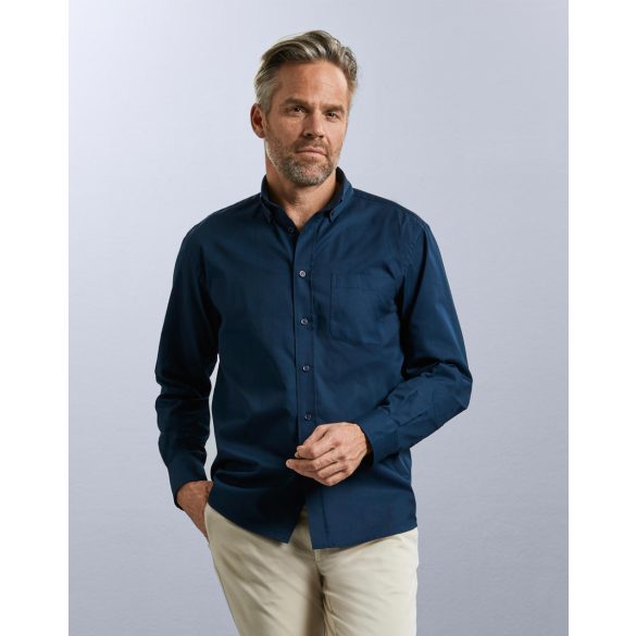 Long Sleeve Classic Twill Shirt