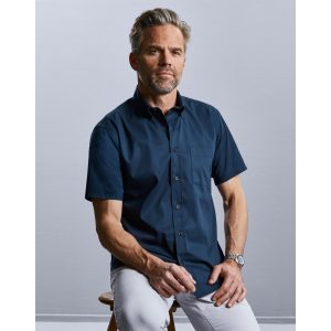 Short Sleeve Classic Twill Shirt