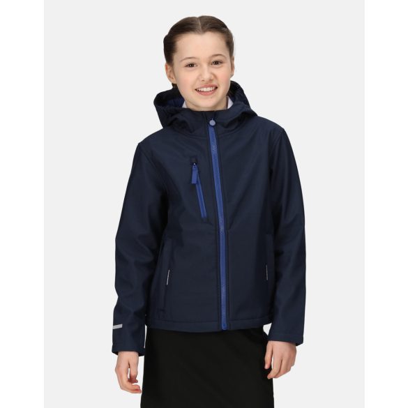 Junior Ablaze 3-Layer Hooded Softshell