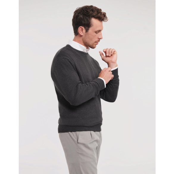 Men's Crew Neck Knitted Pullover