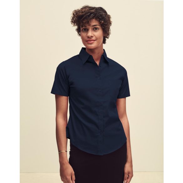 Ladies Poplin Shirt SS