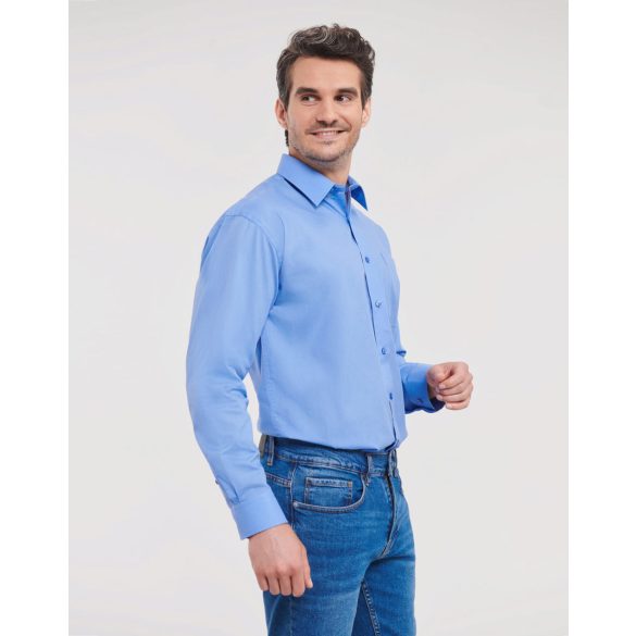 Long Sleeve Poplin Shirt