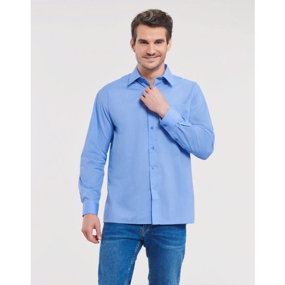 Long Sleeve Poplin Shirt