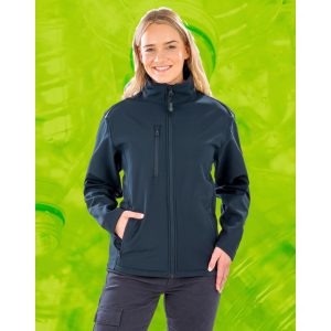 Womens Recycled 3-Layer Printable Softshell Jacket