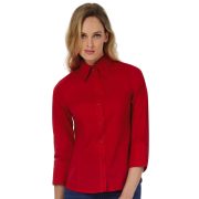 Milano/women Popelin Shirt 3/4 sleeves Milano/women Popelin Shirt 3/4 sleeves