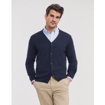 Men's V-Neck Knitted Cardigan