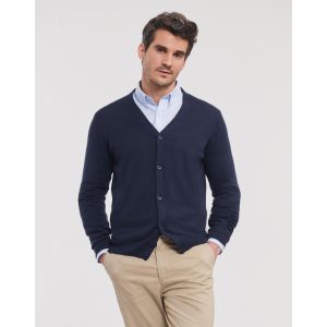 Men's V-Neck Knitted Cardigan