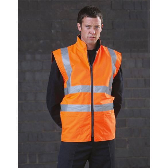 Fluo Fleece Reversible Bodywarmer