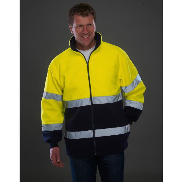 Fluo 2-Tone Fleece Jacket