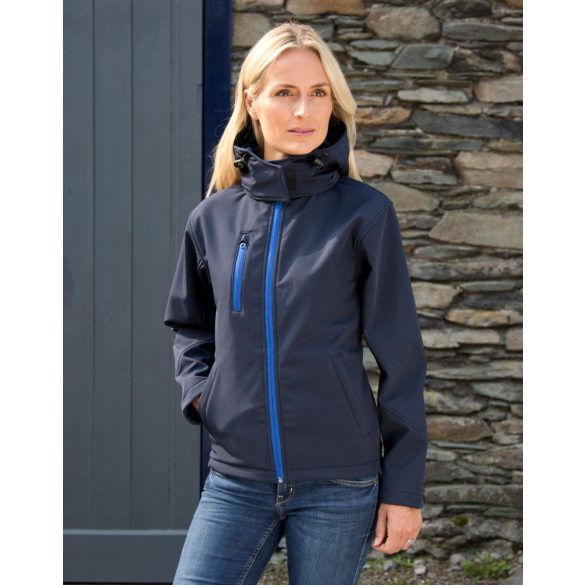 Ladies TX Performance Hooded Softshell Jacket