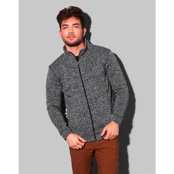 Active Knit Fleece Jacket Men