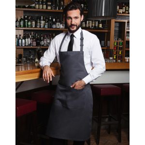 Bib Apron Basic with Pocket