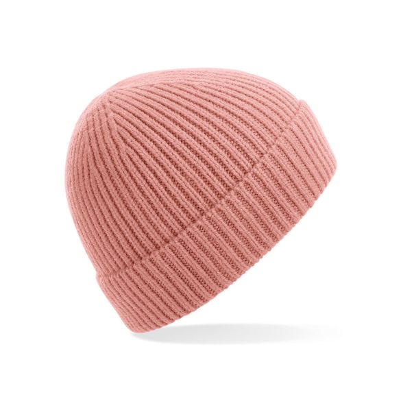 Engineered Knit Ribbed Beanie