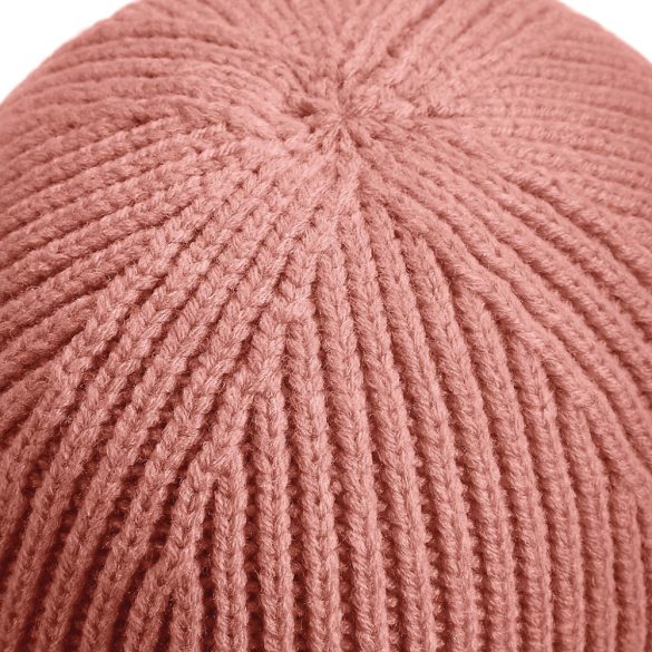 Engineered Knit Ribbed Beanie