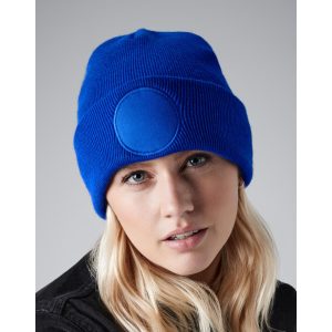 Circular Patch Beanie