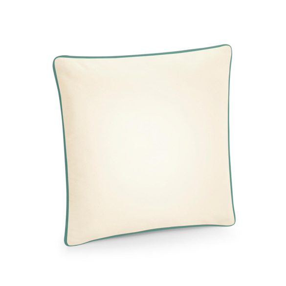 Fairtrade Cotton Piped Cushion Cover