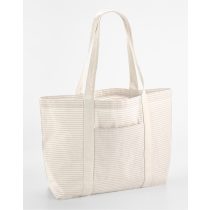 Striped Organic Cotton Shopper