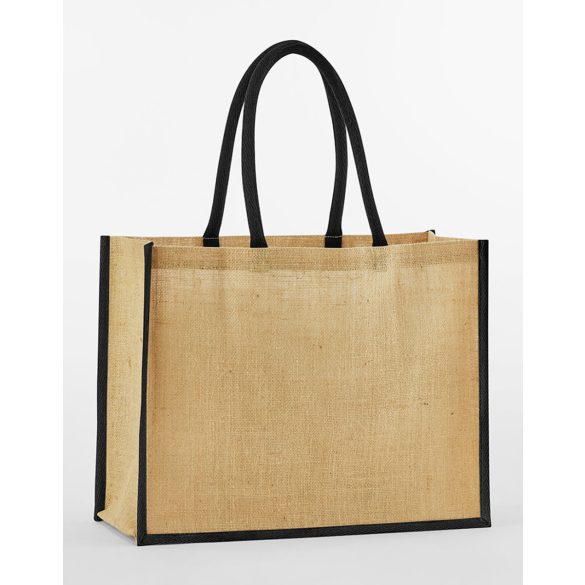 Natural Starched Jute Classic Shopper