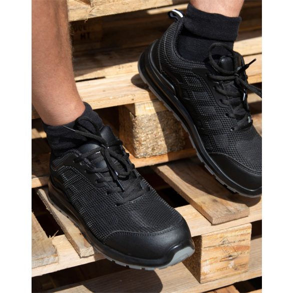 All Black Safety Trainer