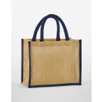 Natural Starched Jute Midi Tote