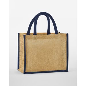 Natural Starched Jute Midi Tote