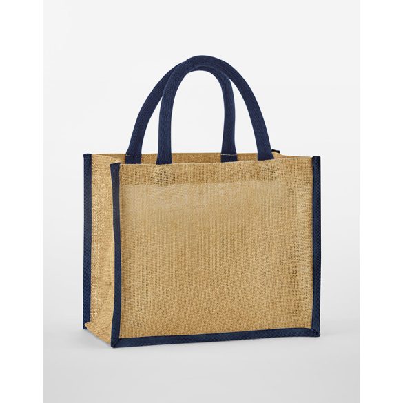 Natural Starched Jute Midi Tote