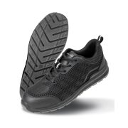 All Black Safety Trainer - size 3