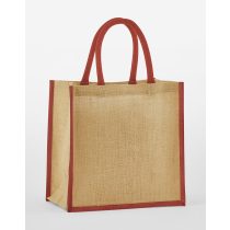 Natural Starched Jute Mini Gift Bag